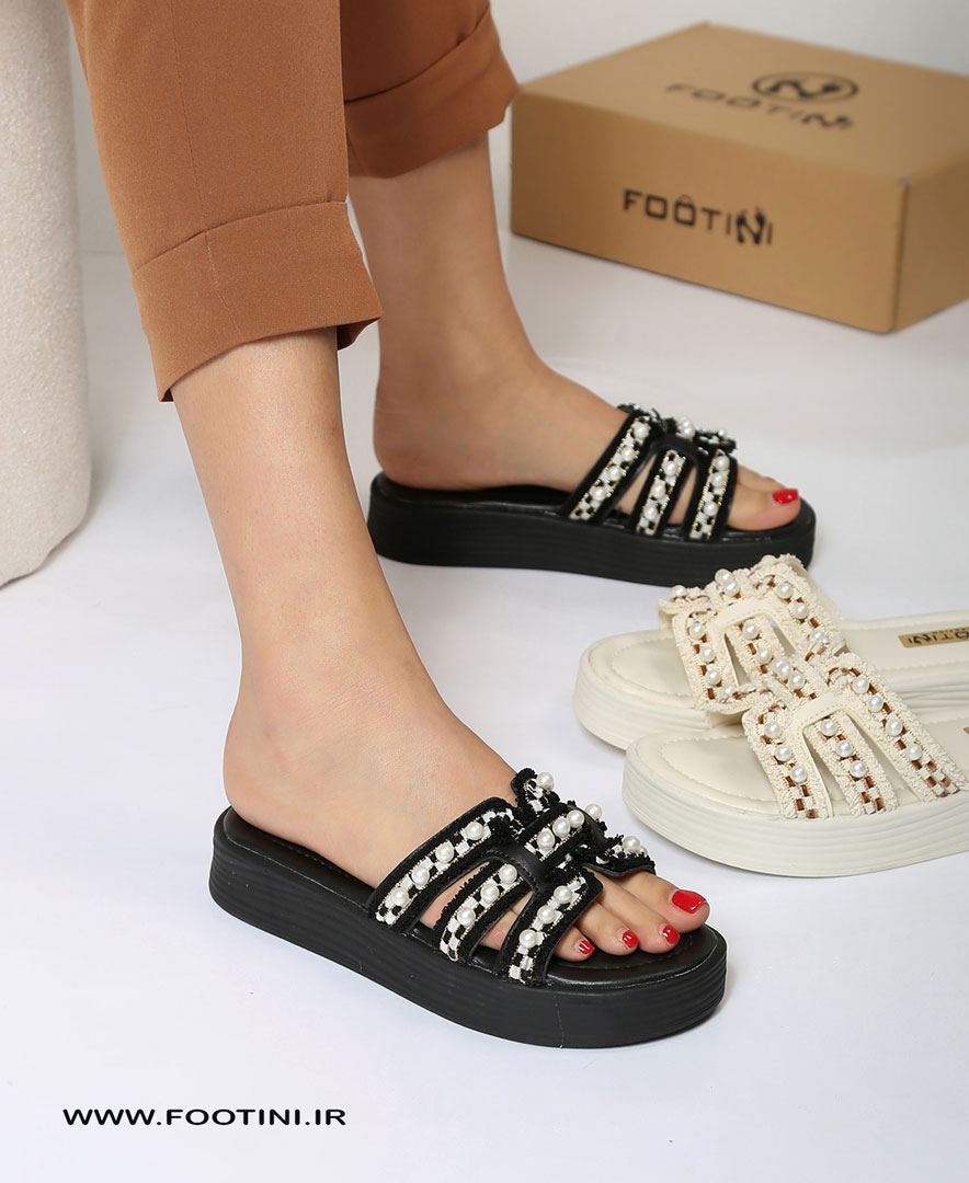 woomens-sandal-medical-Saran-footini اسلیپر- دمپایی طبی زنانه HP Saran