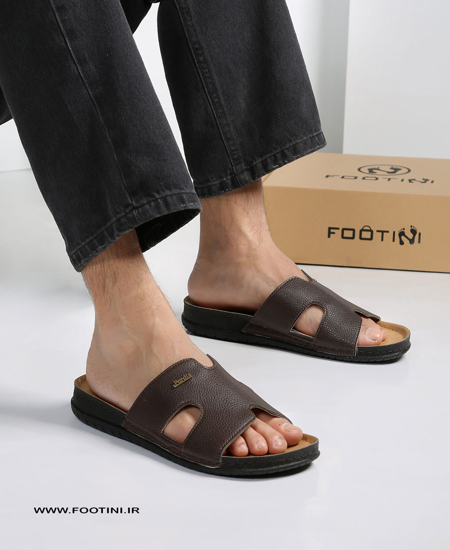 woomans-sleper-mardaneh-hermes-brown-1 اسلیپر مردانه طبی هرمس PA C2 H.R