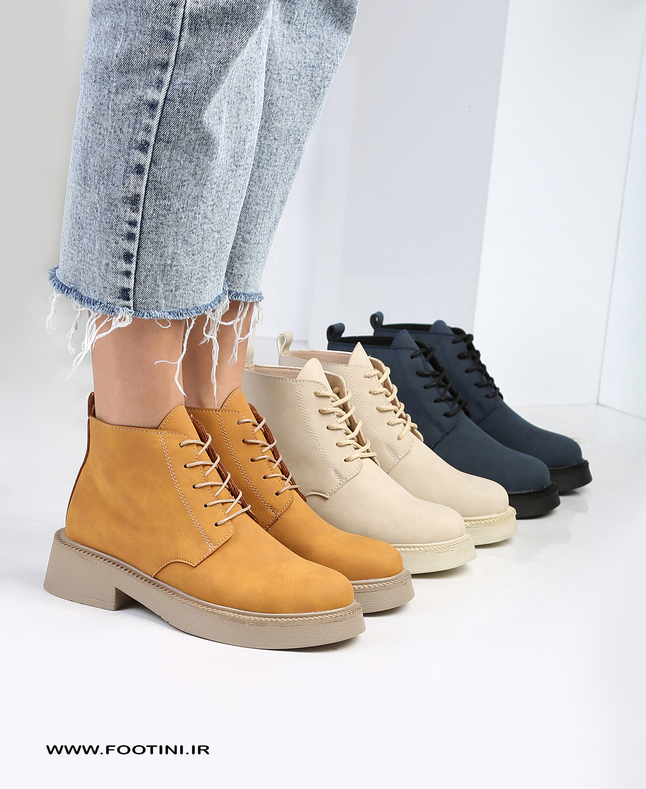 woomans-bout-348-footini-1 نیم بوت زنانه 8348 MR