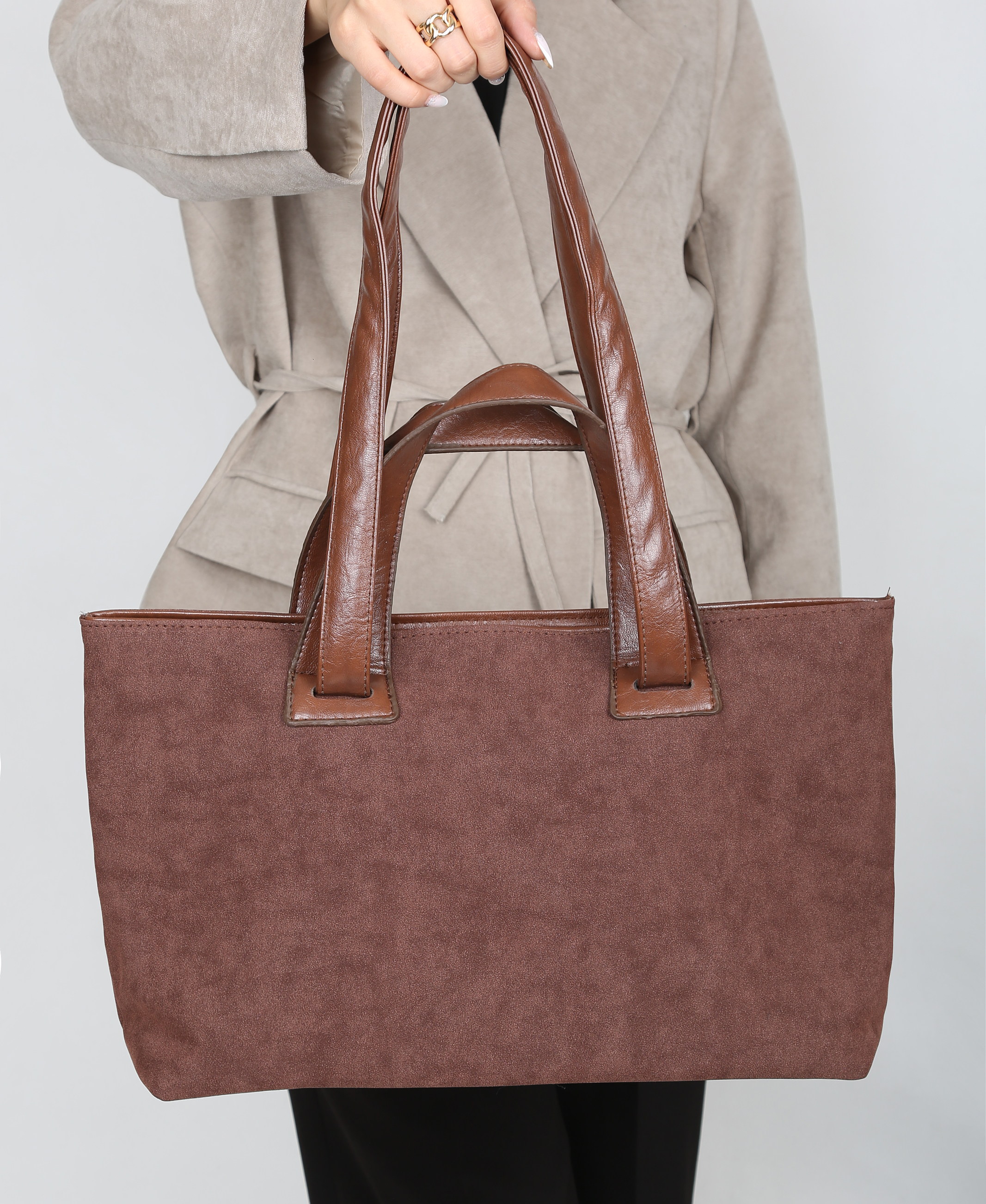 V76A1792 کیف زنانه جیر یزرگ دو بند 177 AM