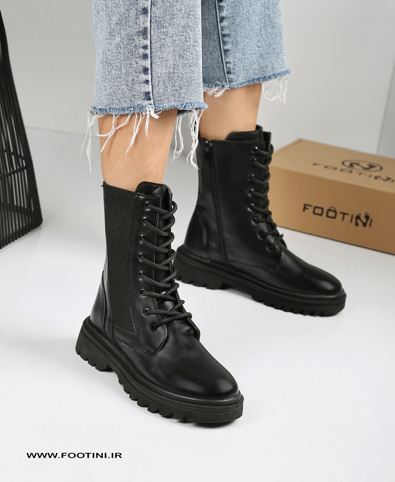 V76A2966 بوت زنانه بغل کش بندی MR - Image 1