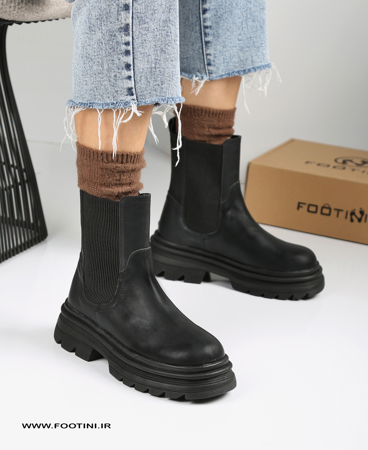 V76A2968 نیم بوت زنانه 8148 BT - Image 1