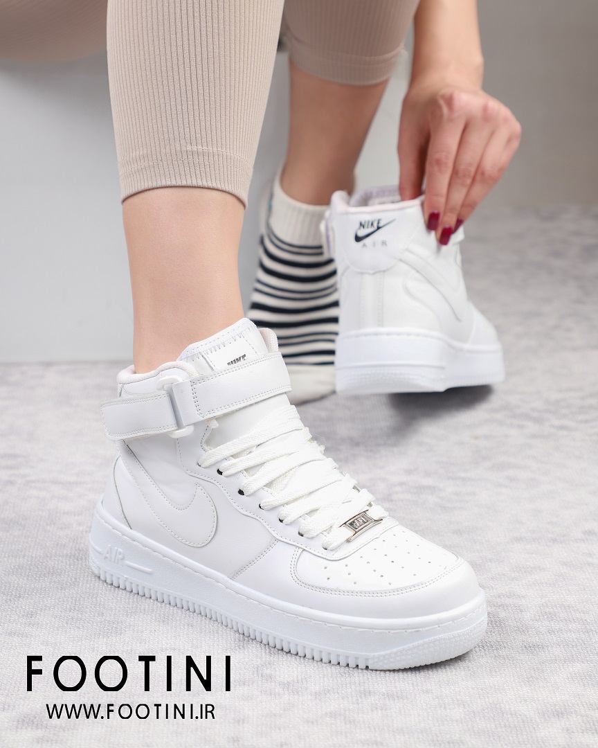 نایک ایر فورس ساقدار سفید