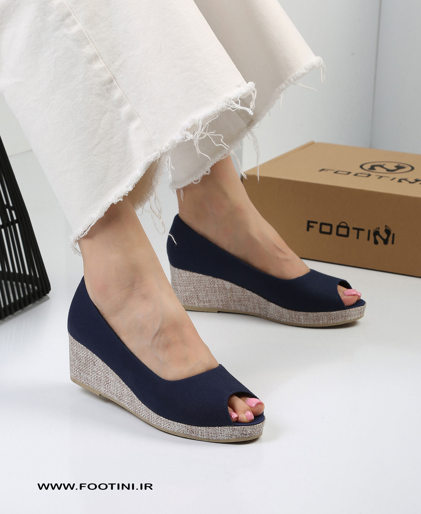 کفش تابستانی زنانه 5 سانت نانسی BT