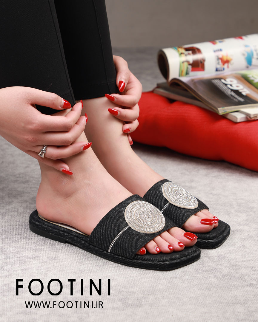 اسلیپر دمپایی تخت رزا نگینی