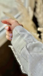 شومیز لینن لمهدار - تصویر 4