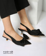 کفش مجلسی دلسا پاشنه 5سانت MR-مشکی