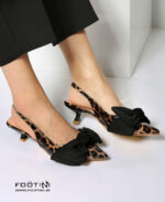 کفش مجلسی دلسا پاشنه 5سانت MR-پلنگی