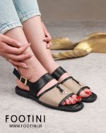 صندل رکابدار منگوله 506 رنگ مشکی