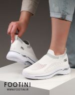 کفش کتونی زنانه اسکیچرز جورابی MH 870 - Image 4