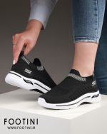 کفش کتونی زنانه اسکیچرز جورابی MH 870 - Image 6