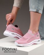 کفش کتونی زنانه اسکیچرز جورابی MH 870 - Image 3