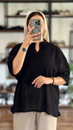 شومیز جلو بسته مراکشی - تصویر 6