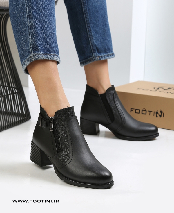 نیم بوت زنانه آتوسا زیپ BT