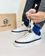 mens sneakers LV white