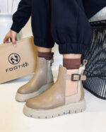 نیم بوت زنانه کشی کد 359 -نسکافه ای