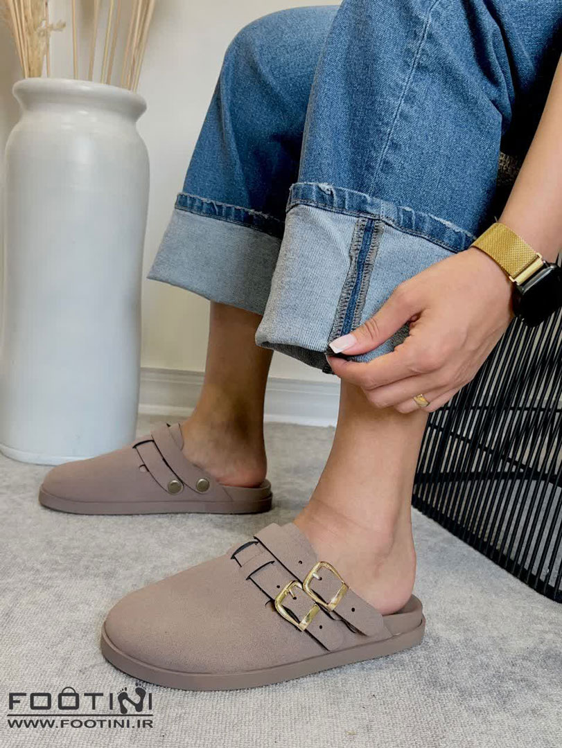 اسلیپر دمپایی جلوبسته amhoo GA-نسکافه ای