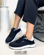 کتونی زنانه zara کد 1165 SR-مشکی سفید