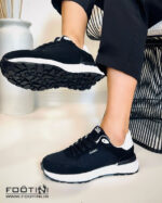 کتونی زنانه zara کد 1165 SR-مشکی سفید