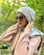کلاه بافتنی زنانه donat-طوسی