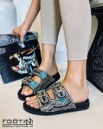 صندل مجلسی طبی زنانه کد 500 GA-مشکی