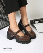 کفش لوفر عروسکی پاشنه 7سانت داکوتا MR - Image 8