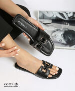 اسلیپر  دمپایی تخت طرح هرمس FR glasses