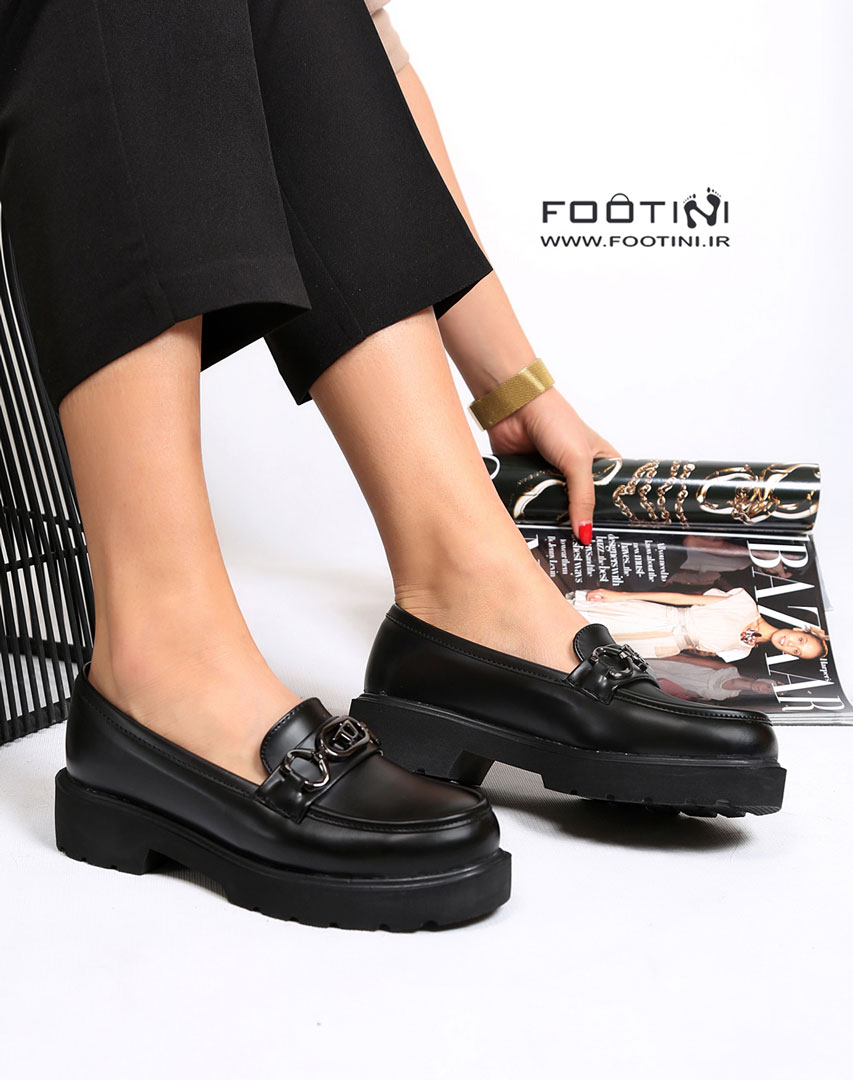 کفش کالج لوفر زنانه RO Diesel-مشکی