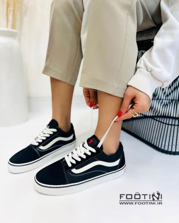 کفش کتونی زنانه و مردانه ونس VANS-مشکی