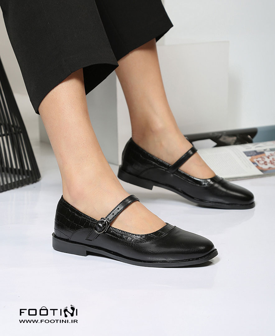 کفش عروسکی پاشنه 3 سانت R.O 1329