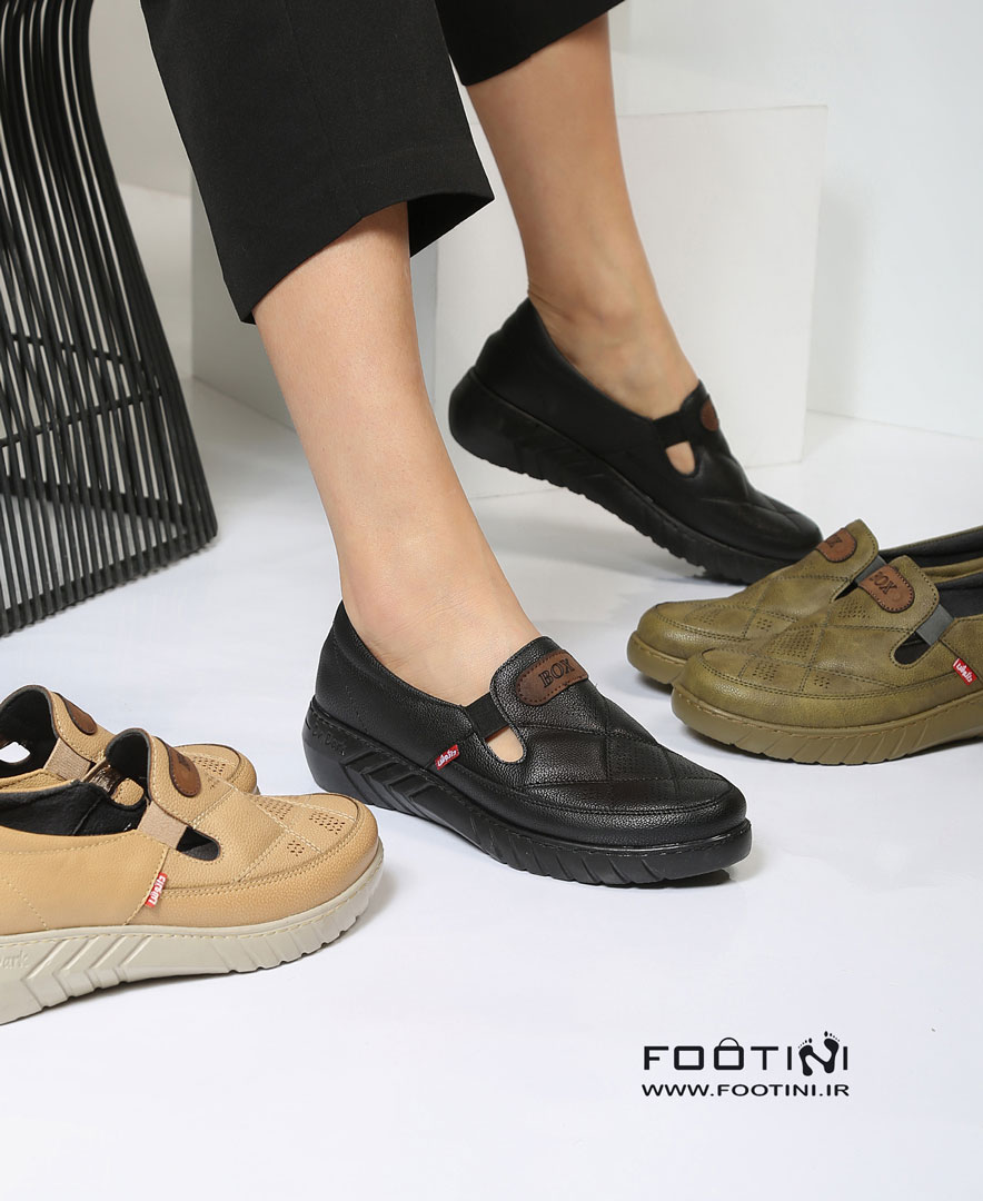 کفش طبی زنانه لژ 3 سانت BT box