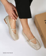 کفش کالج زنانه پوست ماری LVL