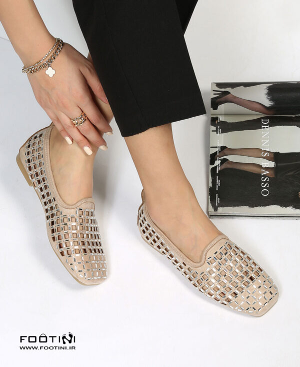 کفش کالج زنانه نگینی HP