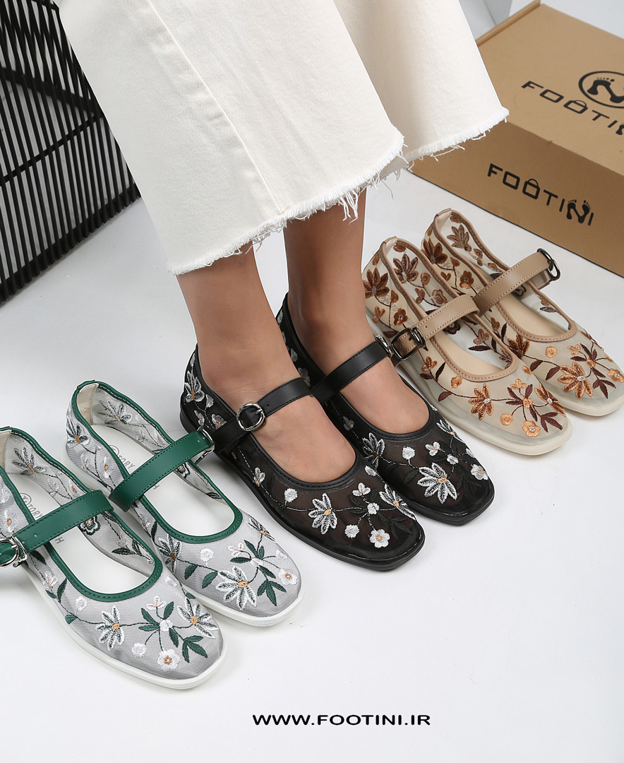 کفش کالج زنانه پیچک MR