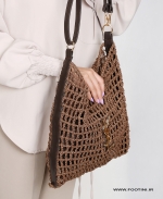 کیف زنانه رافیا 8002 AM YSL