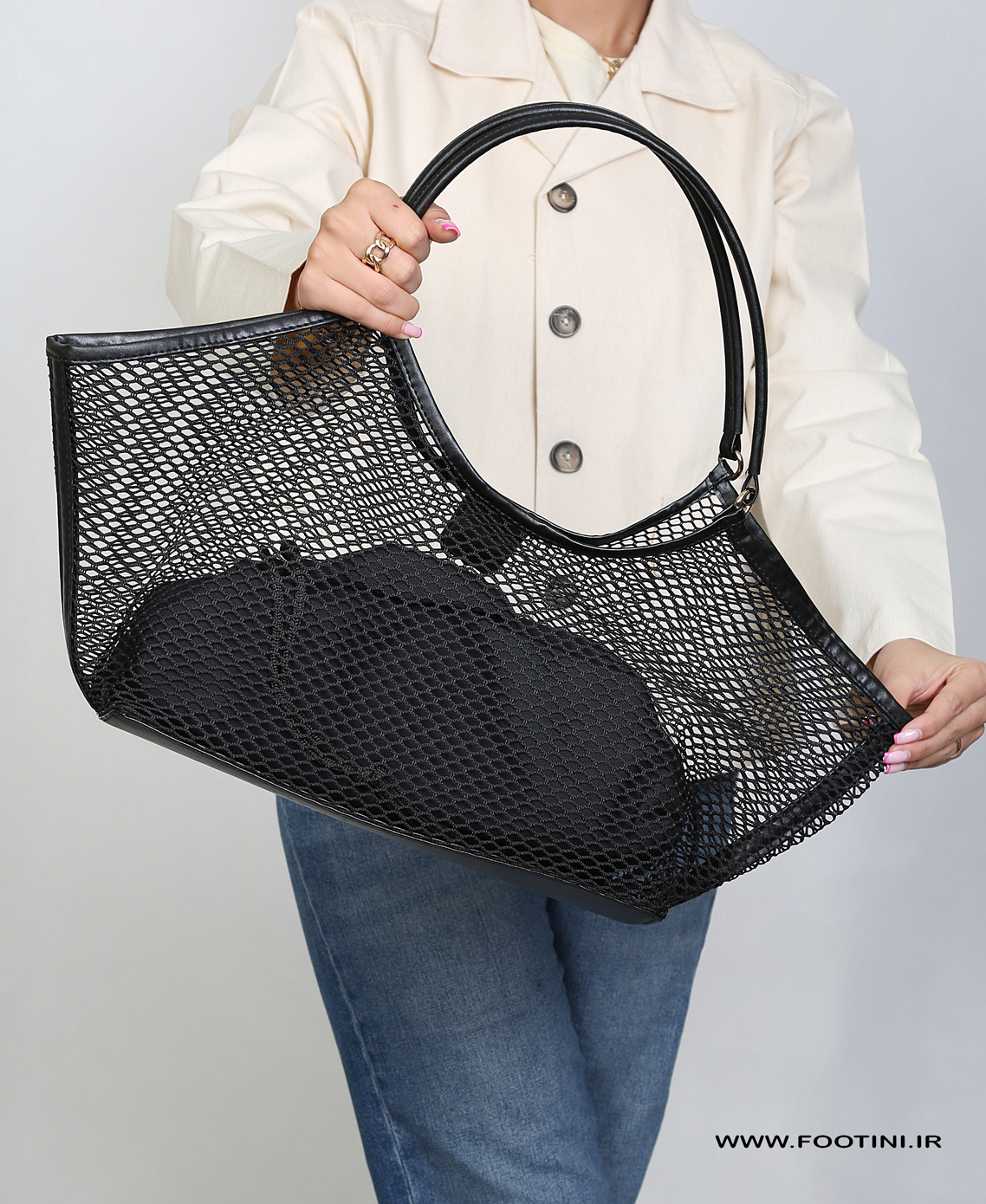 کیف زنانه ساحلی توری 016 AM