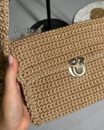 کیف زنانه طرح دار 072 AM