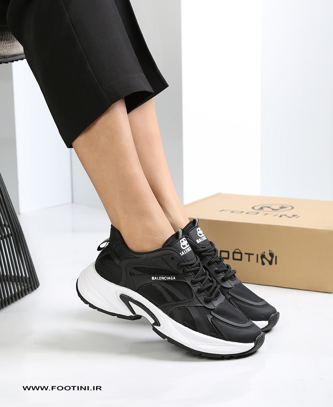 woomans-shoes-4005-black-2 کفش کتونی زنانه LNA Balinsaga 4005