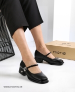 کفش کالج عروسکی چرم طبیعی 632 SHE