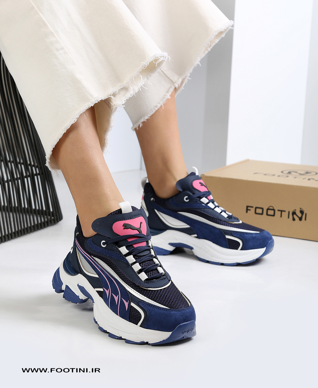 woomans-shoes-puma-bluo-2 کفش کتونی زنانه 4004 HK