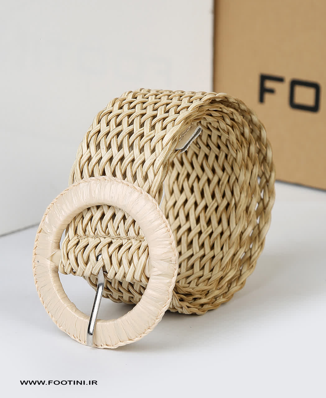 کمربند زنانه سگک گرد 094 PRS