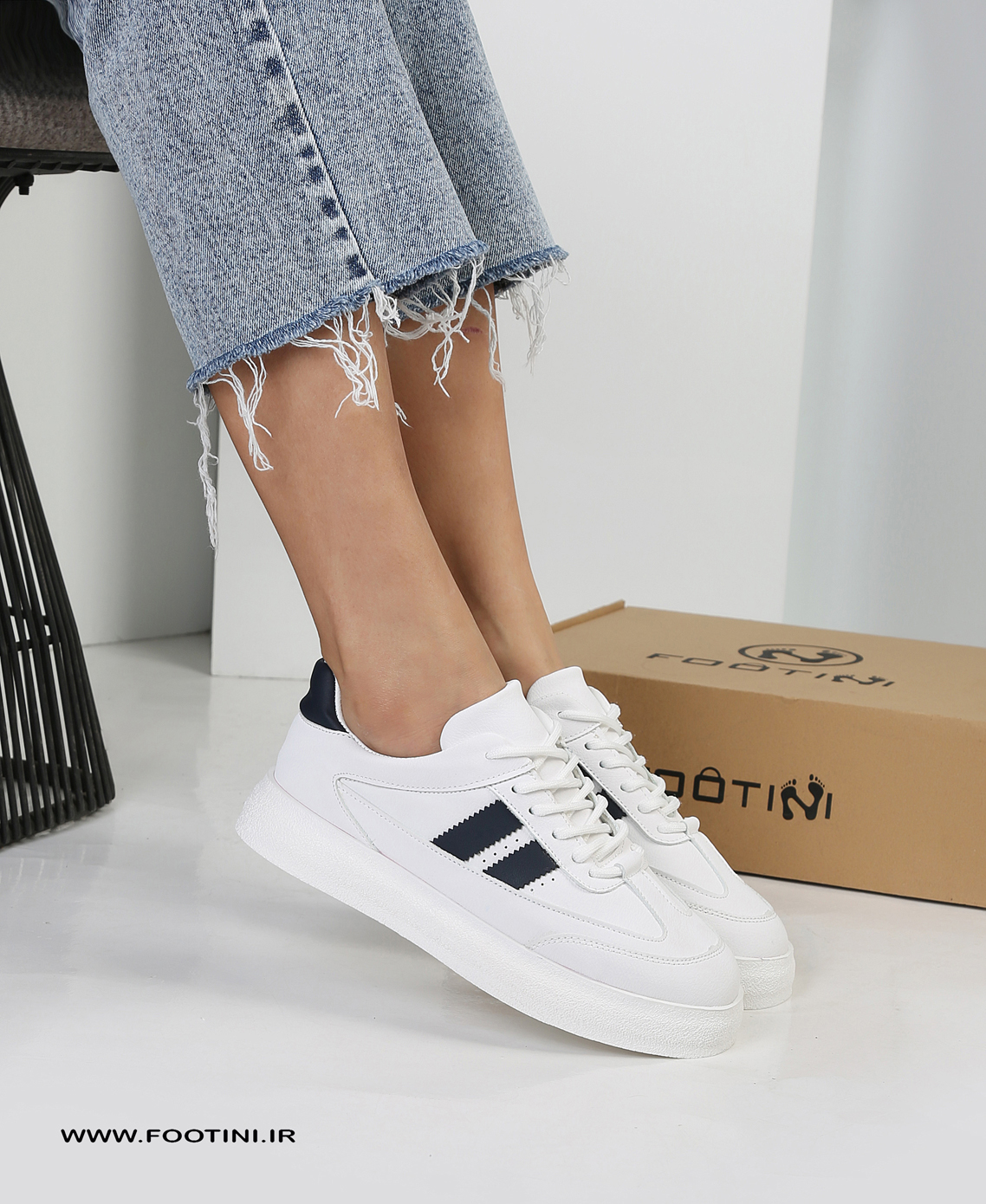 کفش کتونی زنانه دو خط MR