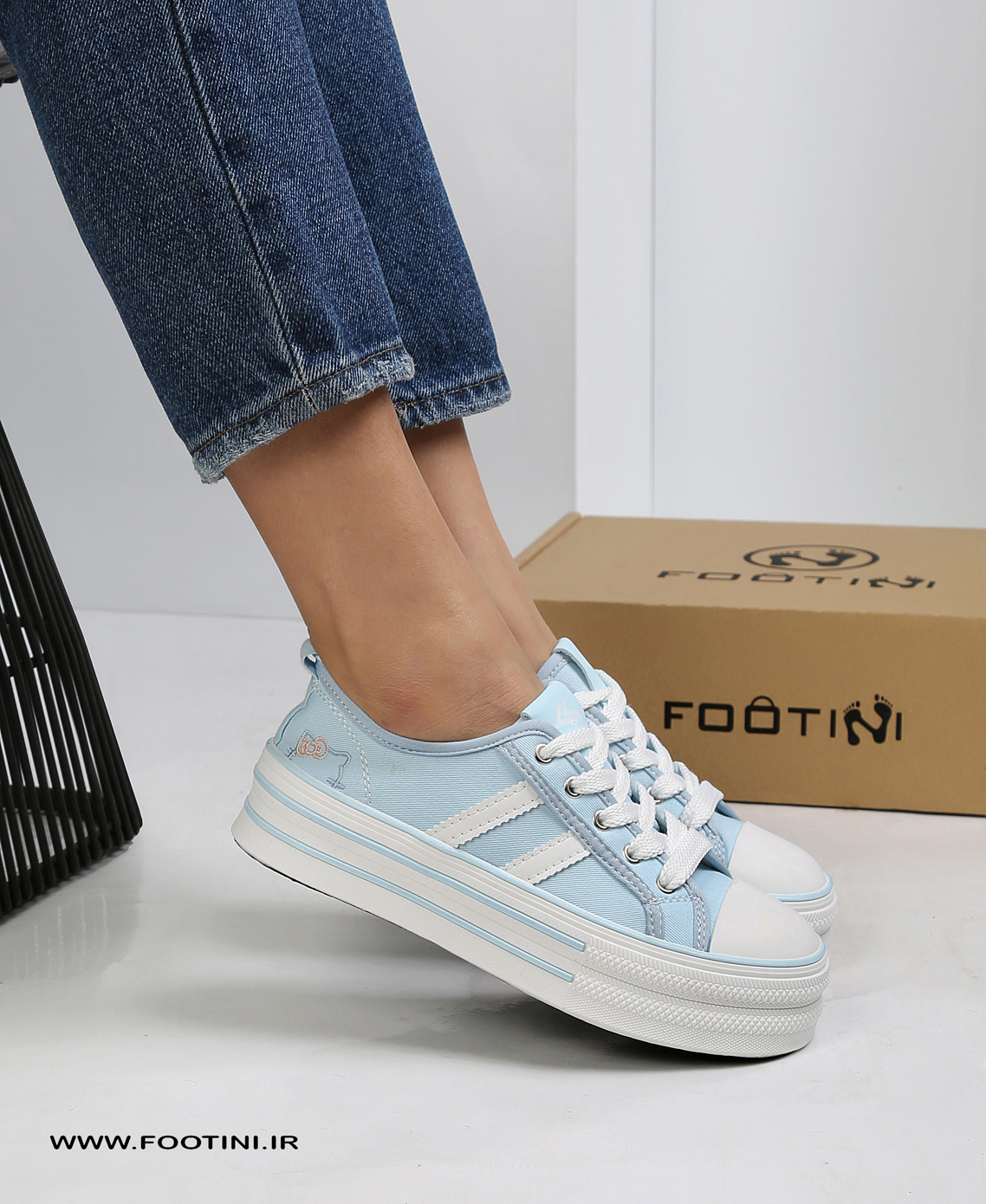 کفش کتونی زنانه YE All star Kitty