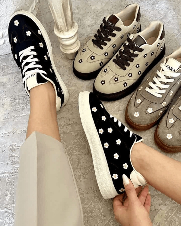 کفش کتونی زنانه گلد ST