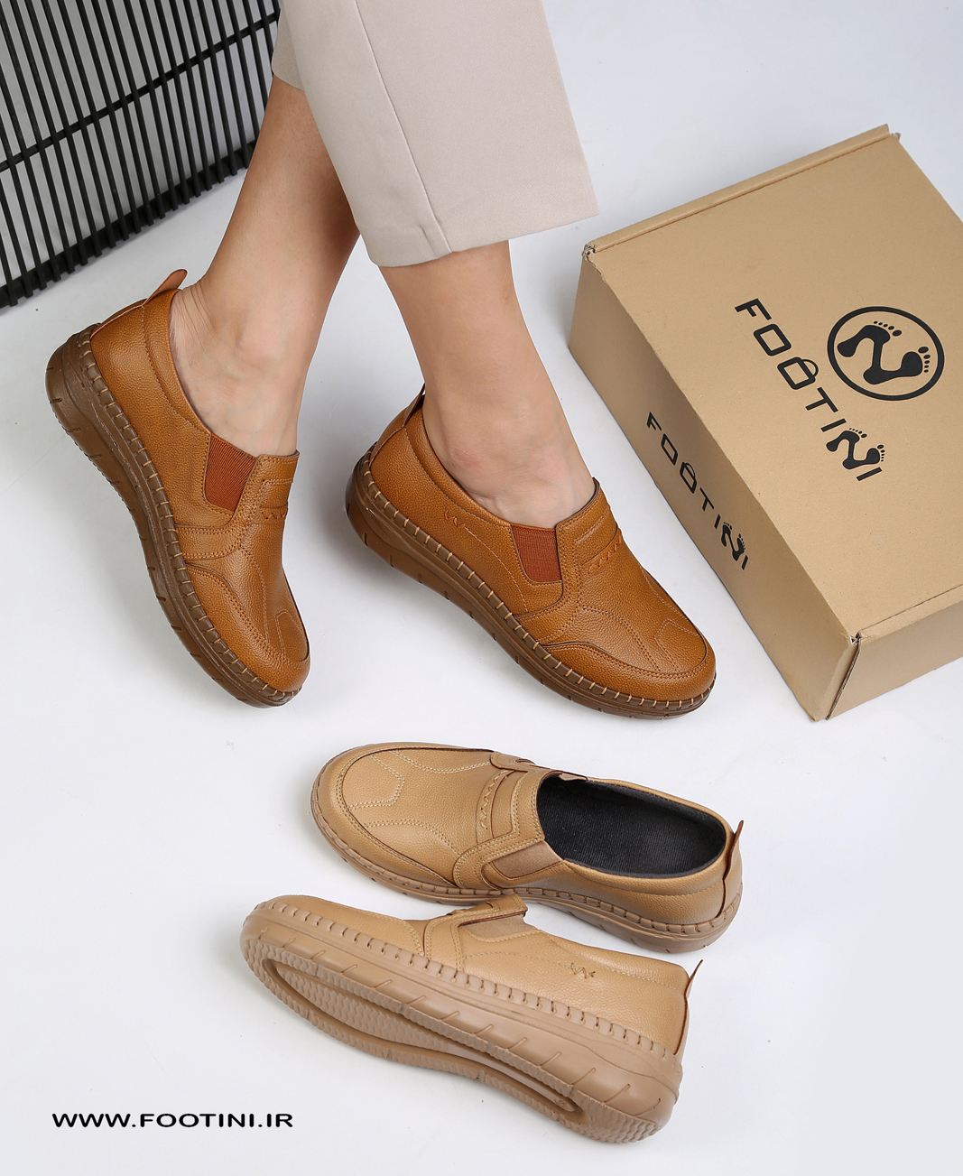 کفش طبی زنانه زیگزاگ BT