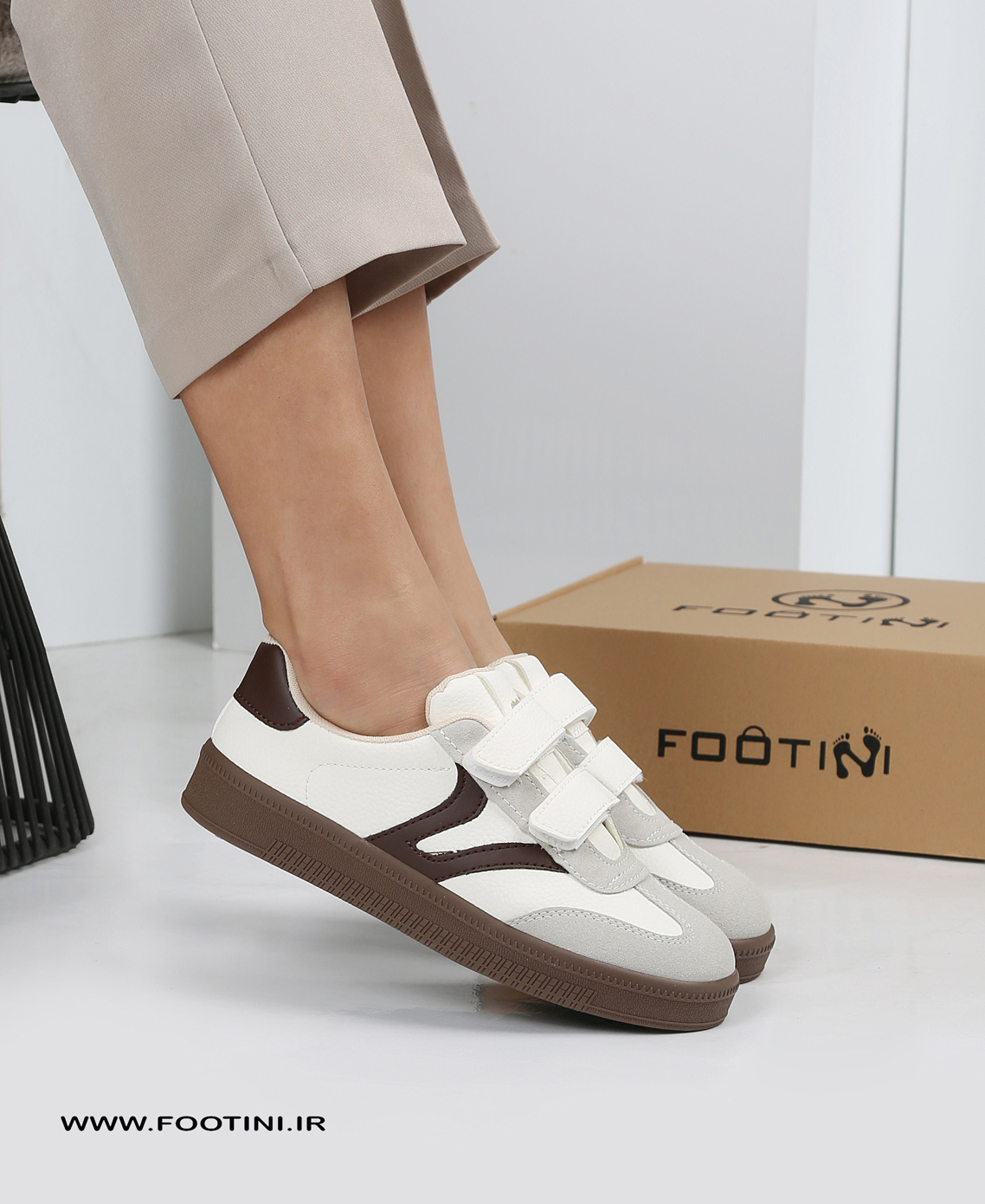 کفش کتونی زنانه دوچسب 4030 YE