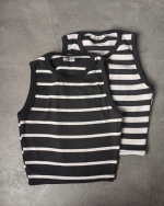 کراپ تاپ زنانه راه راه 01