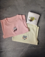 کراپ زنانه گلدوزی  02