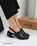کفش جلوبسته زنانه پاشنه ST
