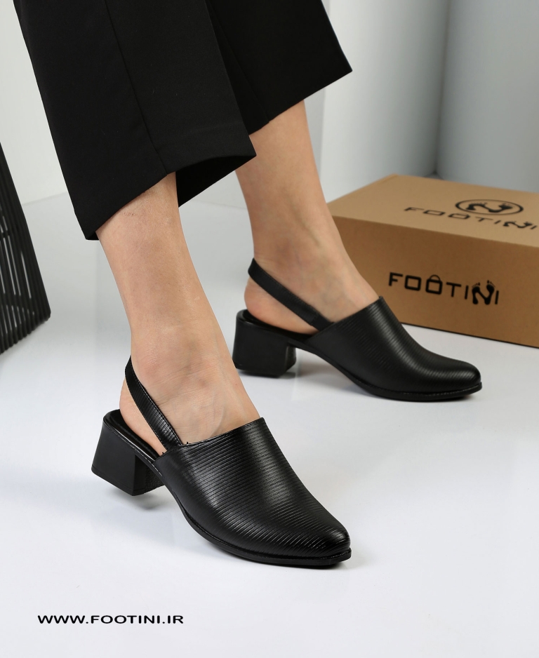 کفش جلوبسته زنانه پاشنه ST